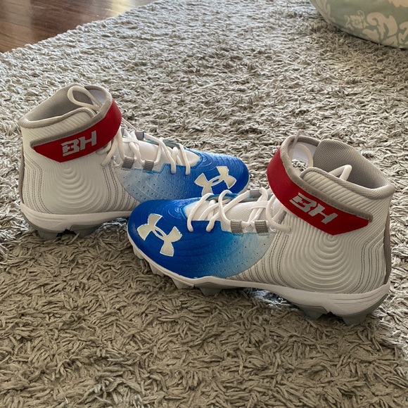 Under Armour Other - Brand new hand painted Bryce Harper baseball cleats